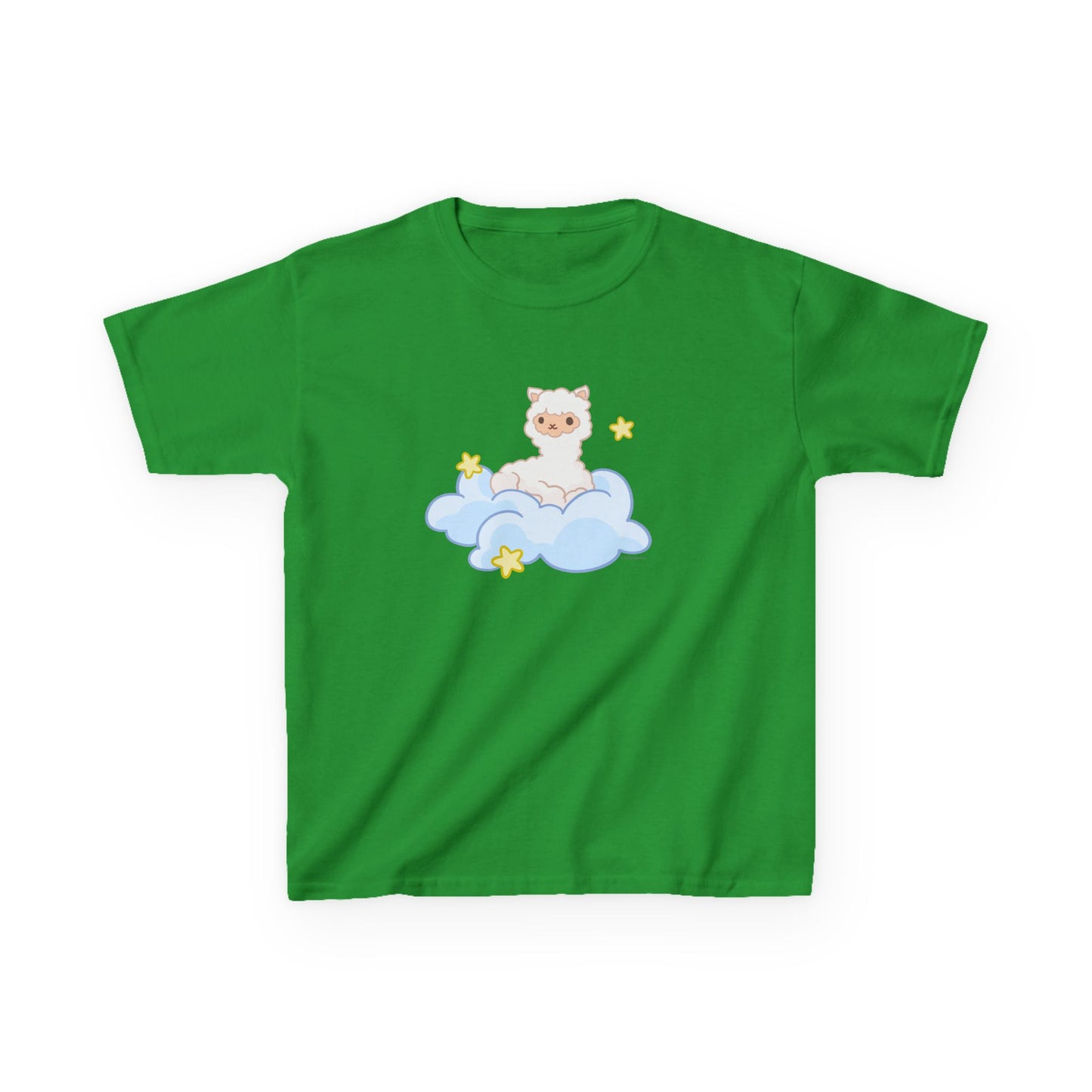 Fluffy Llama Fluffy Cloud Kids Heavy Cotton™ Tee