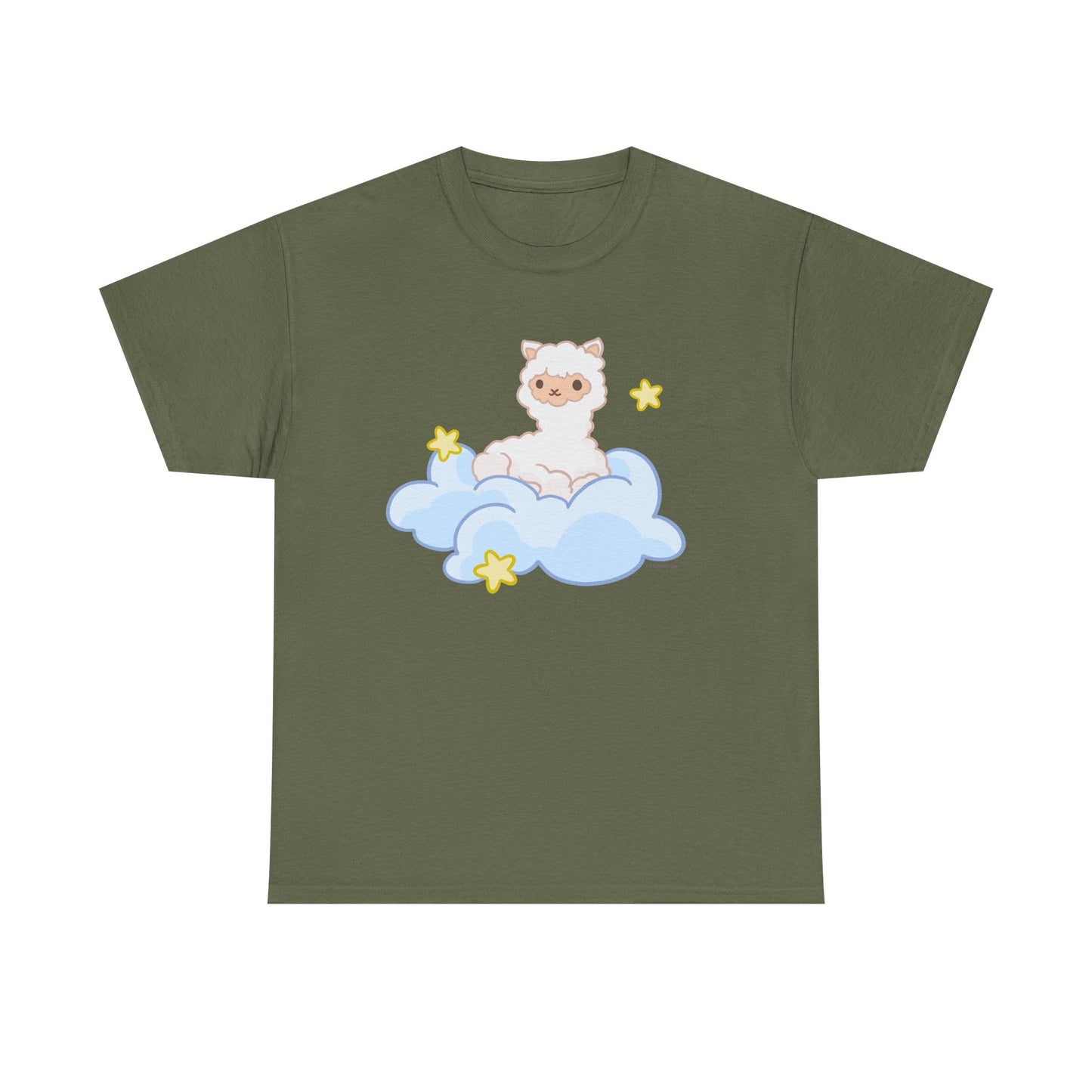 Fluffy Llama Fluffy Cloud Tee