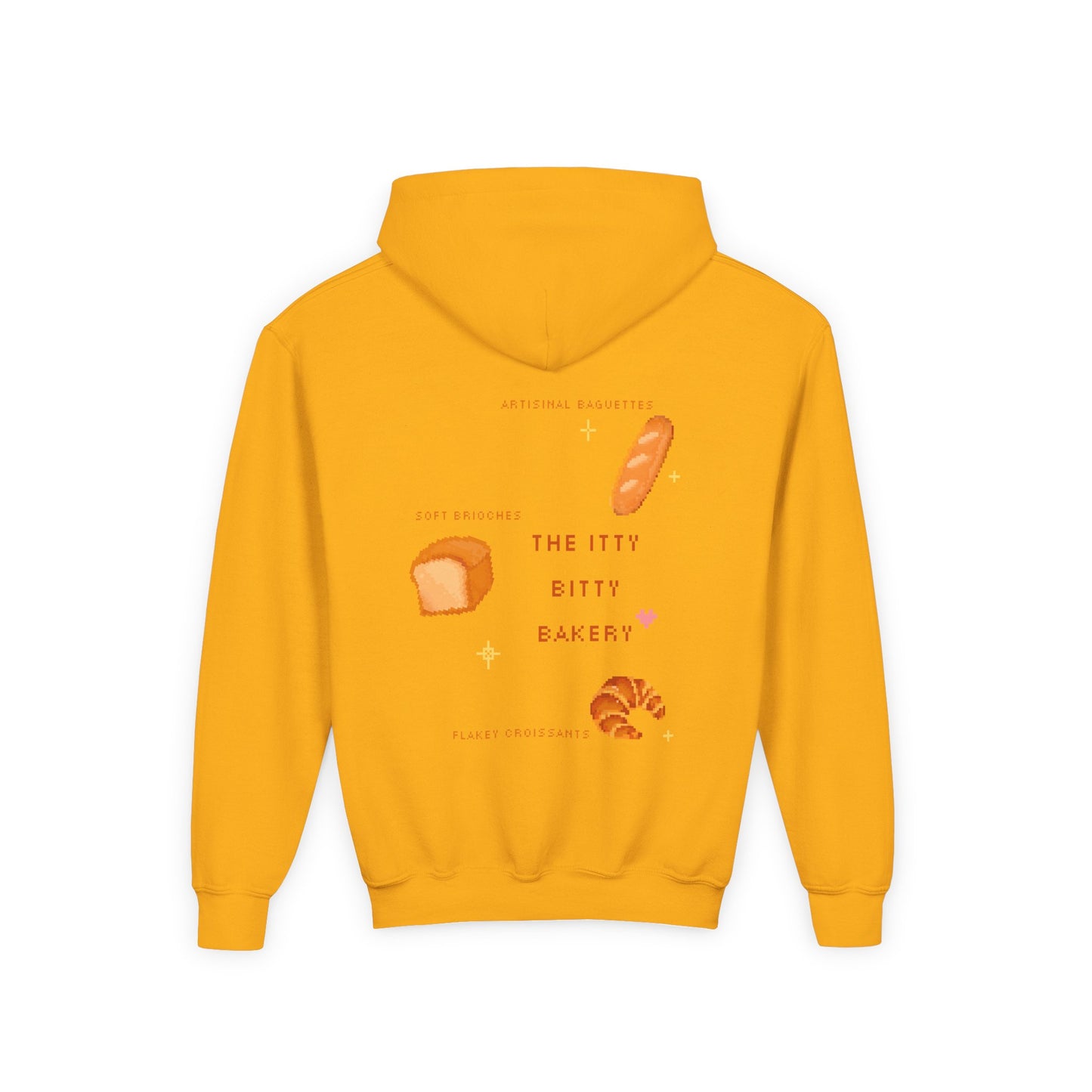 Itty Bitty Bakery: Youth Heavy Blend Hooded Sweatshirt