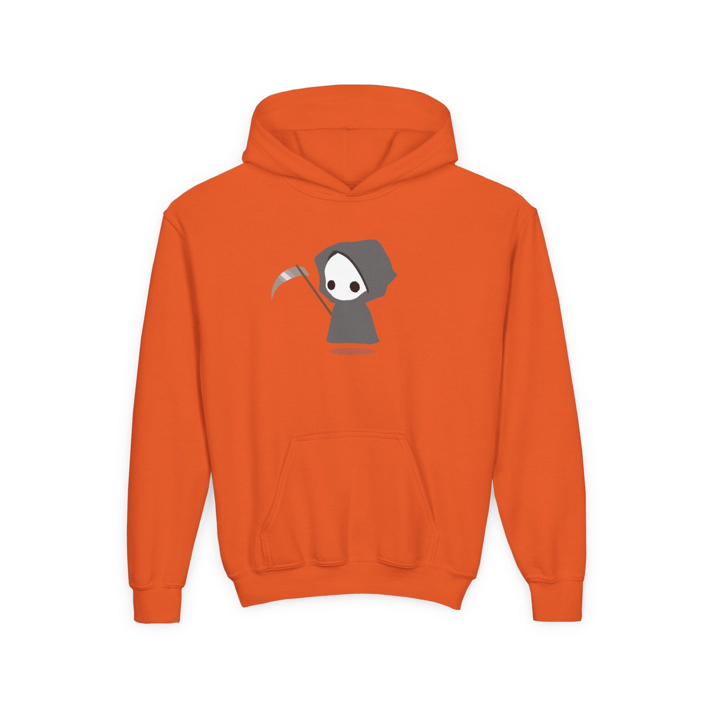 Cute Reaper: Youth Heavy Blend Hooded Sweatshirt