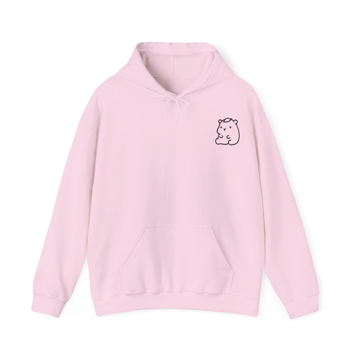 simple black capybara