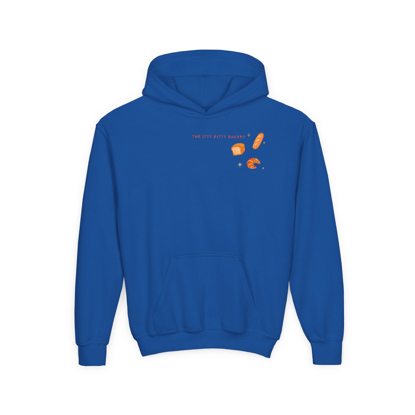 Itty Bitty Bakery: Youth Heavy Blend Hooded Sweatshirt