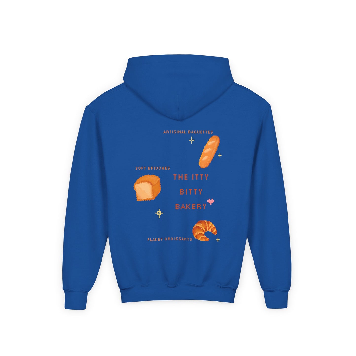 Itty Bitty Bakery: Youth Heavy Blend Hooded Sweatshirt