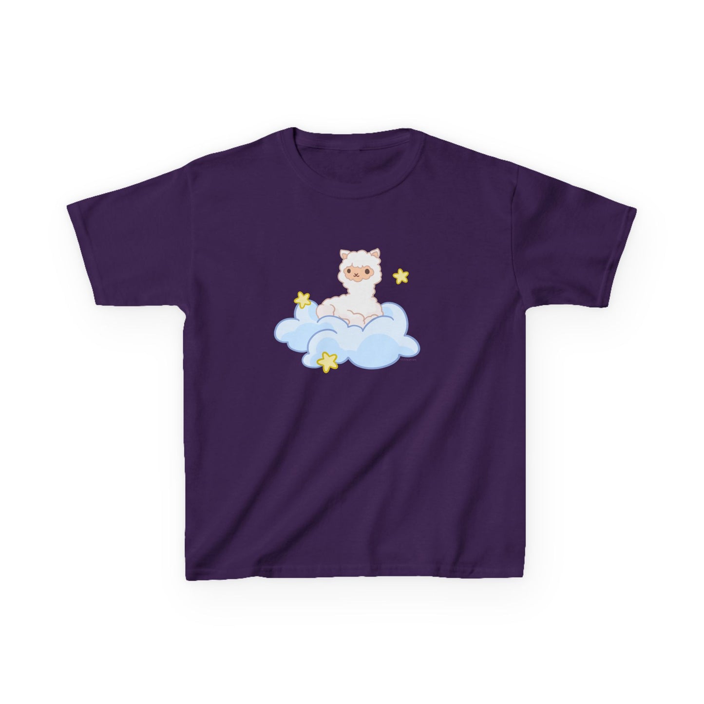 Fluffy Llama Fluffy Cloud Kids Heavy Cotton™ Tee