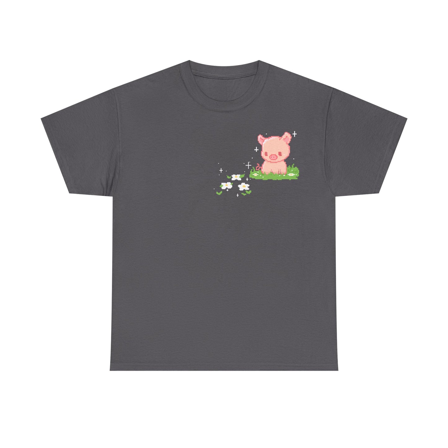 Pixel Piggy Tshirt (not double-sided)