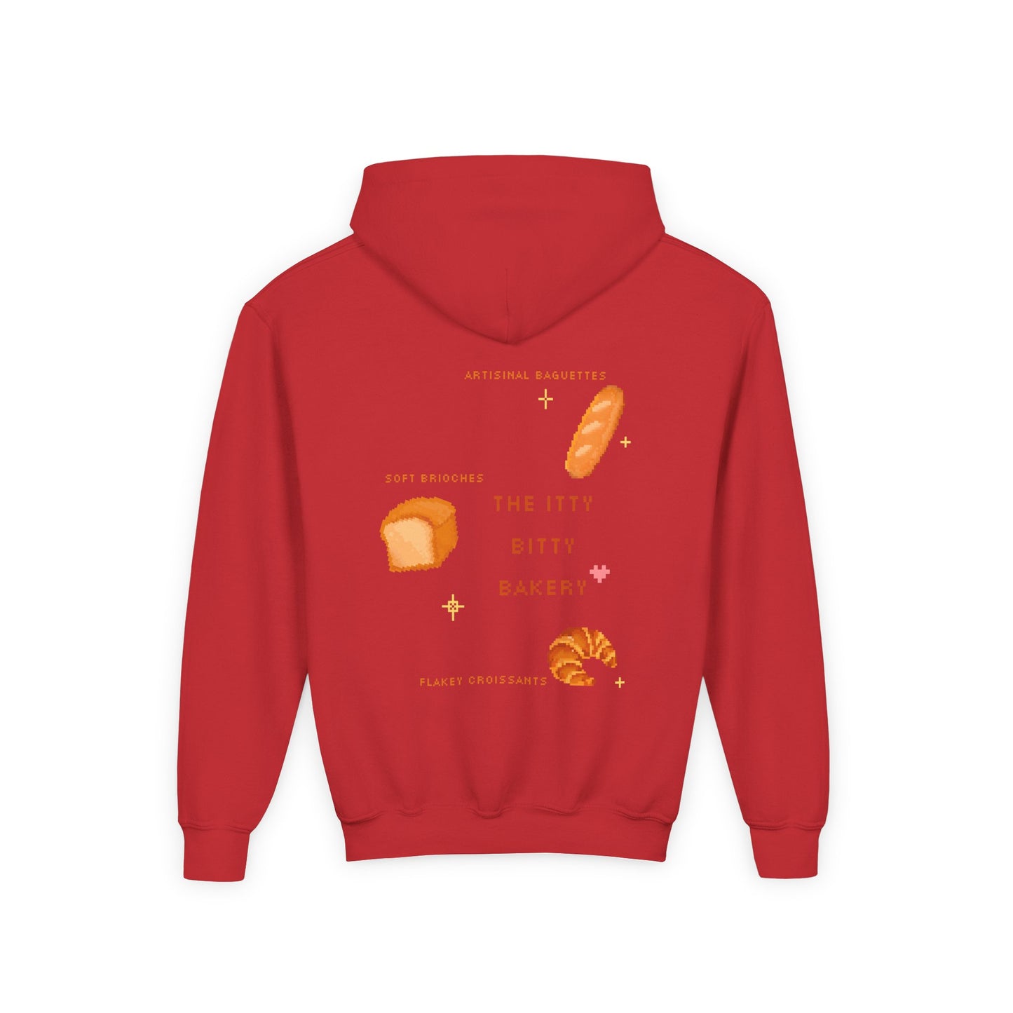Itty Bitty Bakery: Youth Heavy Blend Hooded Sweatshirt