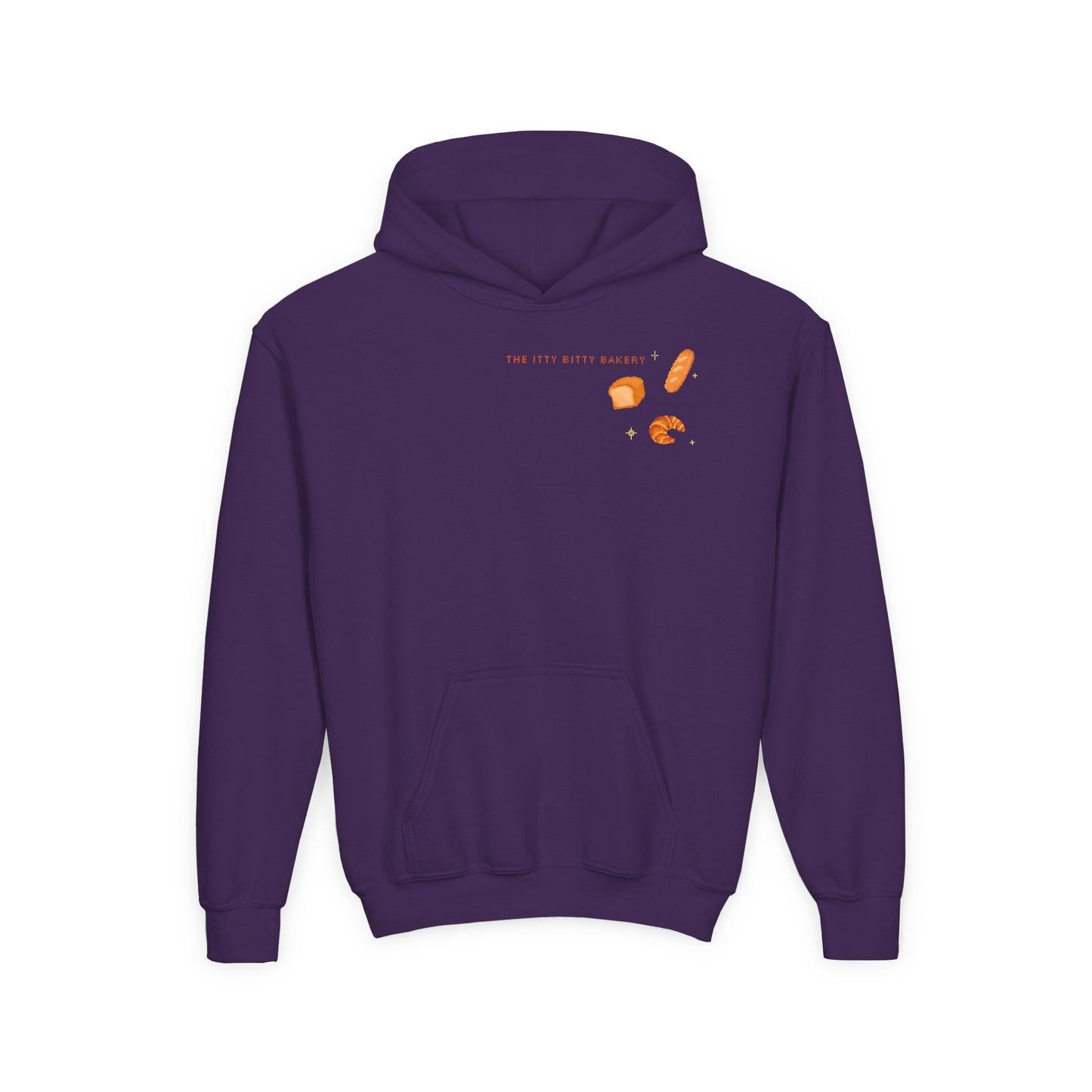 Itty Bitty Bakery: Youth Heavy Blend Hooded Sweatshirt