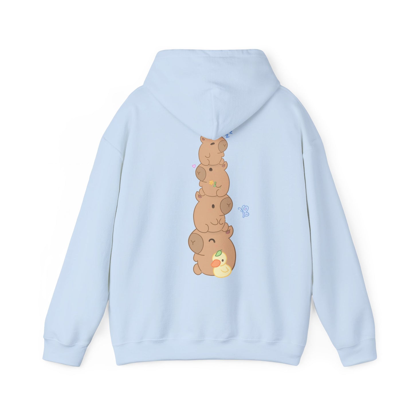 "Be Cappy" Capybaras Hoodie