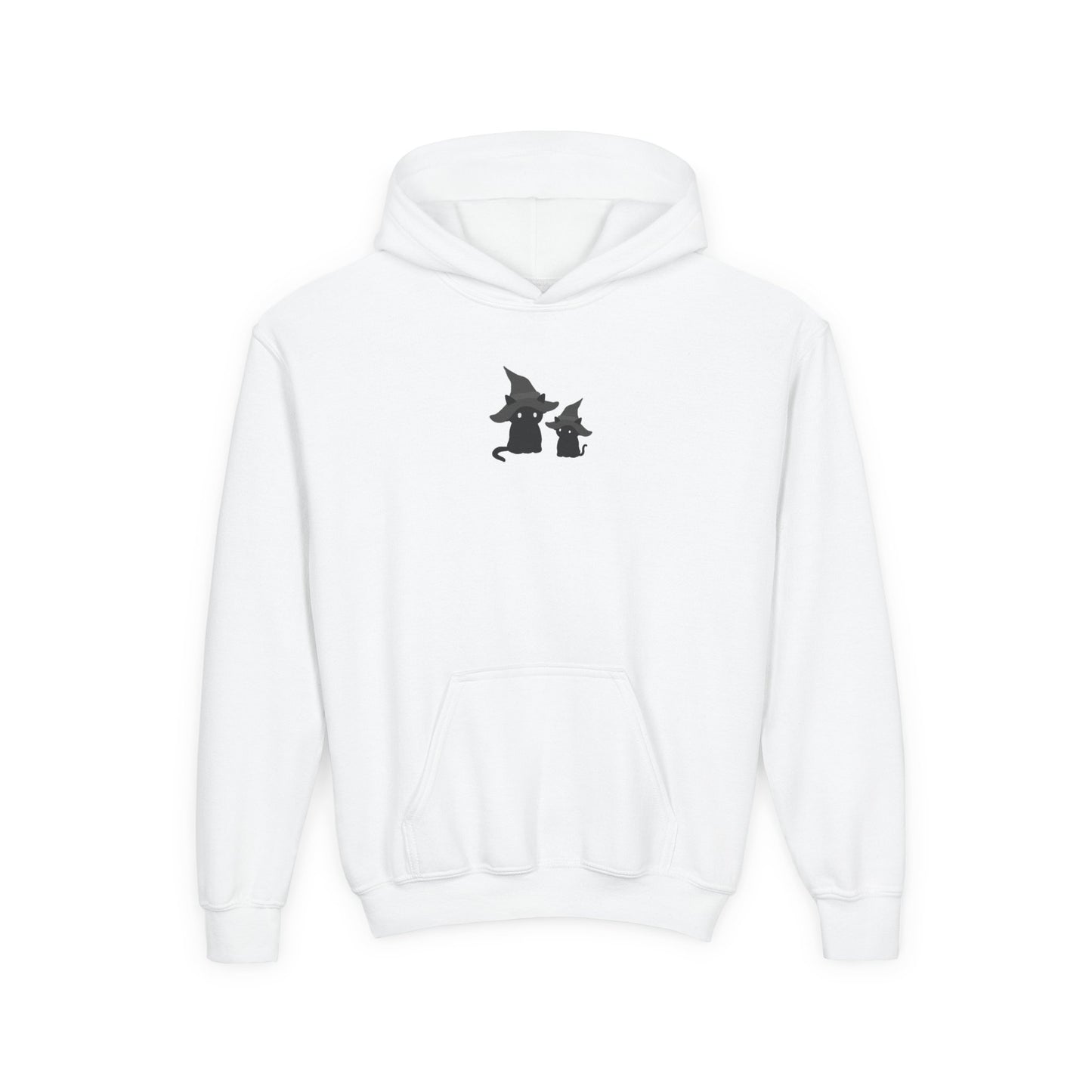 Black Cat: Youth Heavy Hooded Sweatshirt