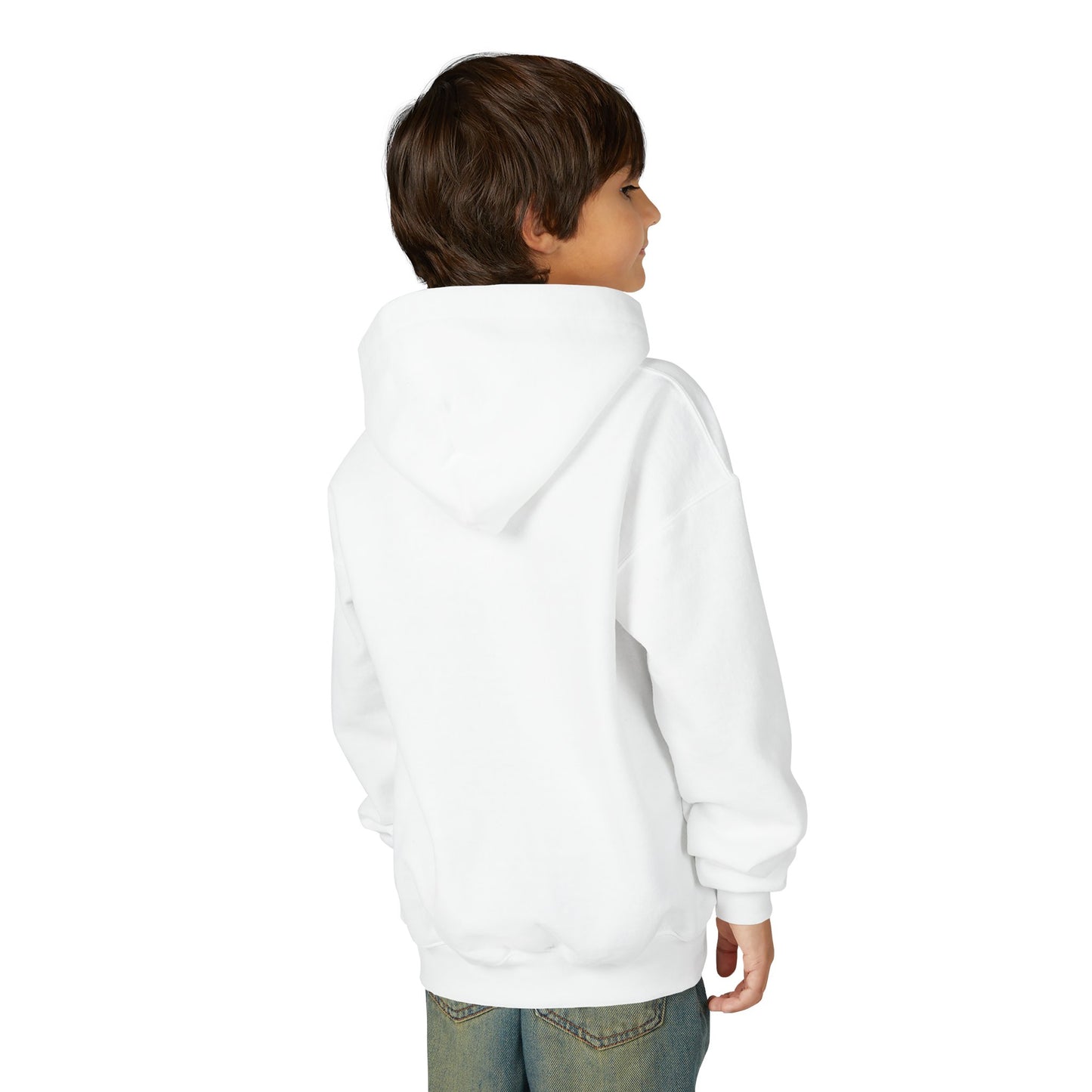 Cute Reaper: Youth Heavy Blend Hooded Sweatshirt