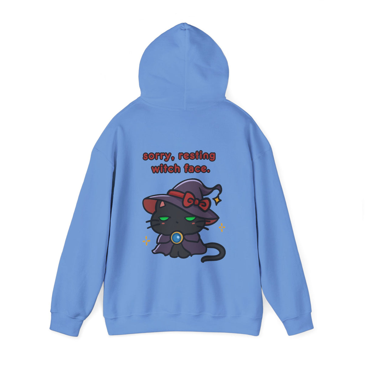 Resting Witch Face Halloween Hoodie