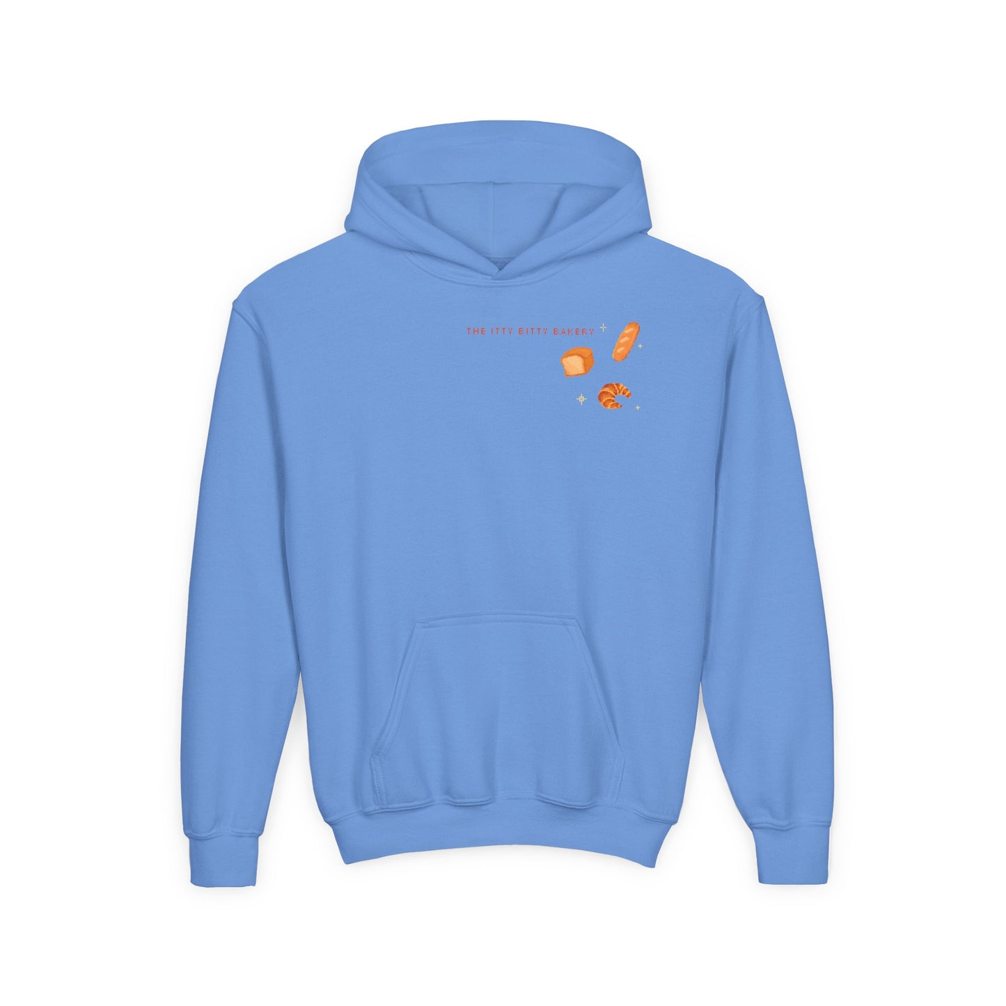 Itty Bitty Bakery: Youth Heavy Blend Hooded Sweatshirt