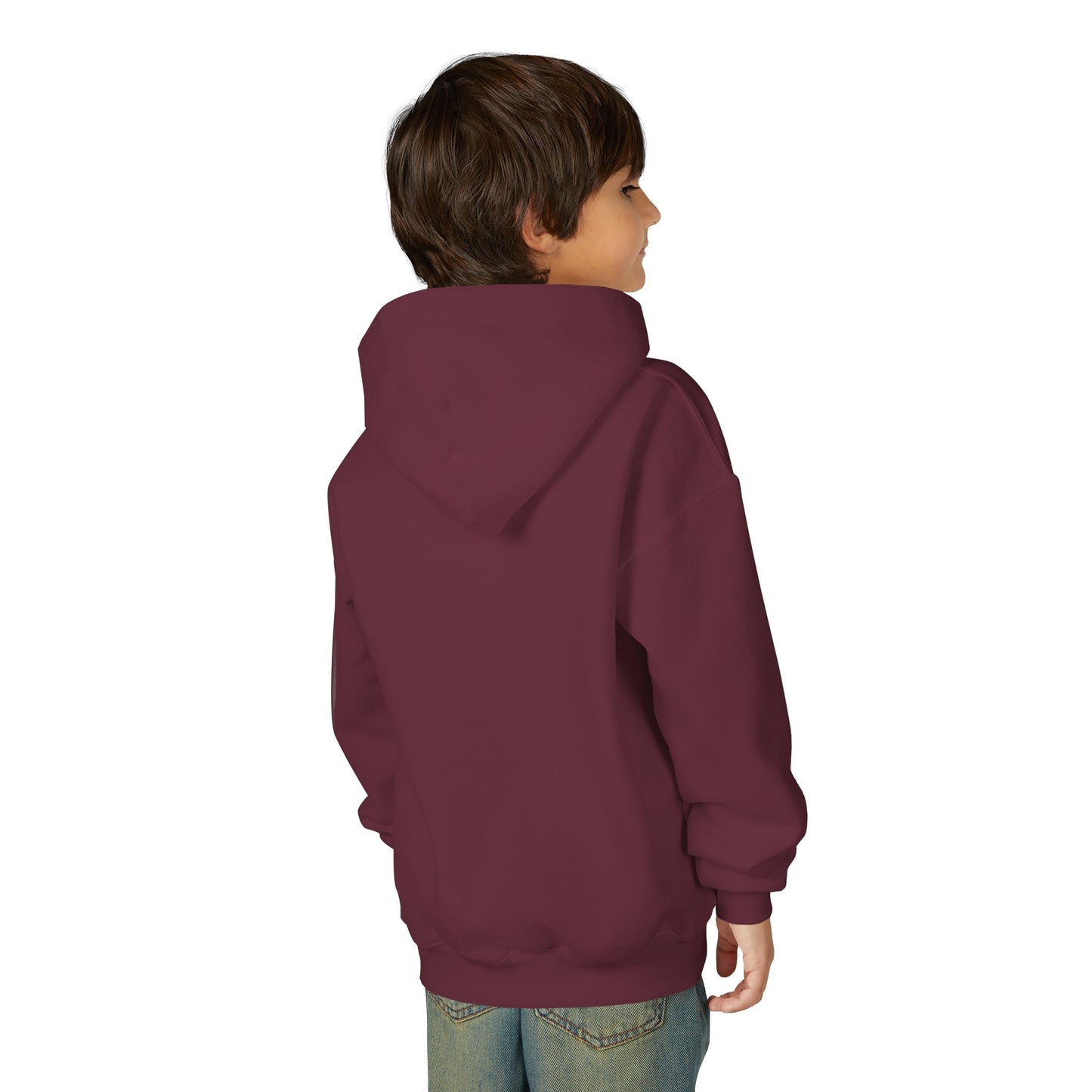 Cute Reaper: Youth Heavy Blend Hooded Sweatshirt