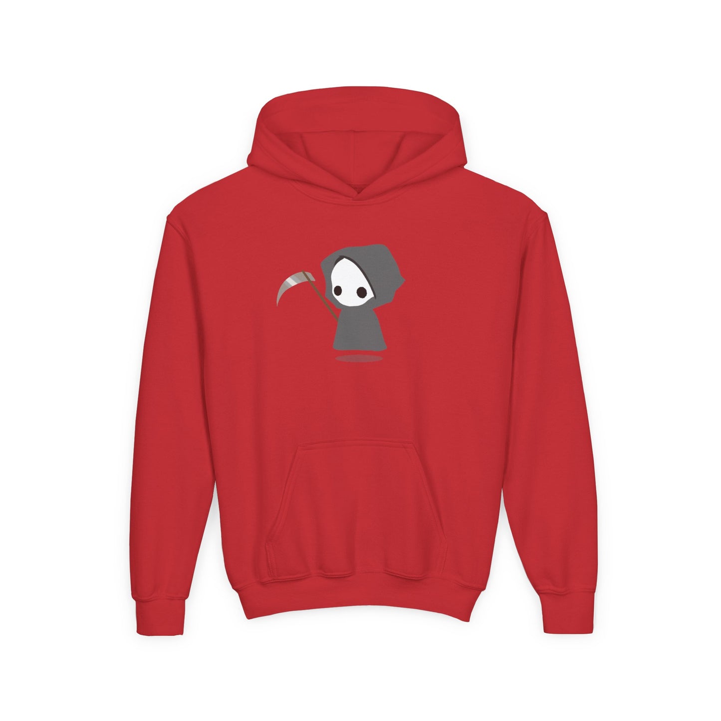Cute Reaper: Youth Heavy Blend Hooded Sweatshirt