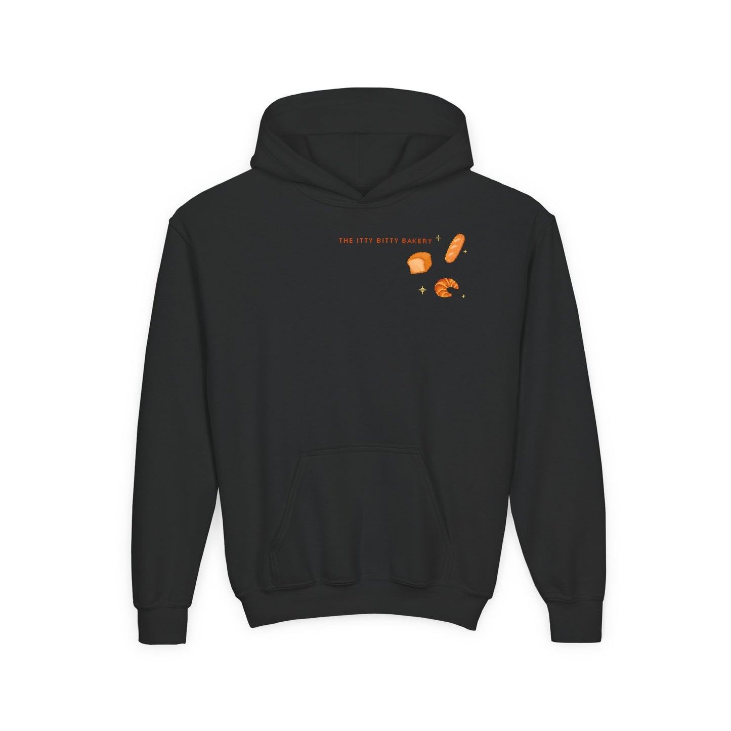 Itty Bitty Bakery: Youth Heavy Blend Hooded Sweatshirt