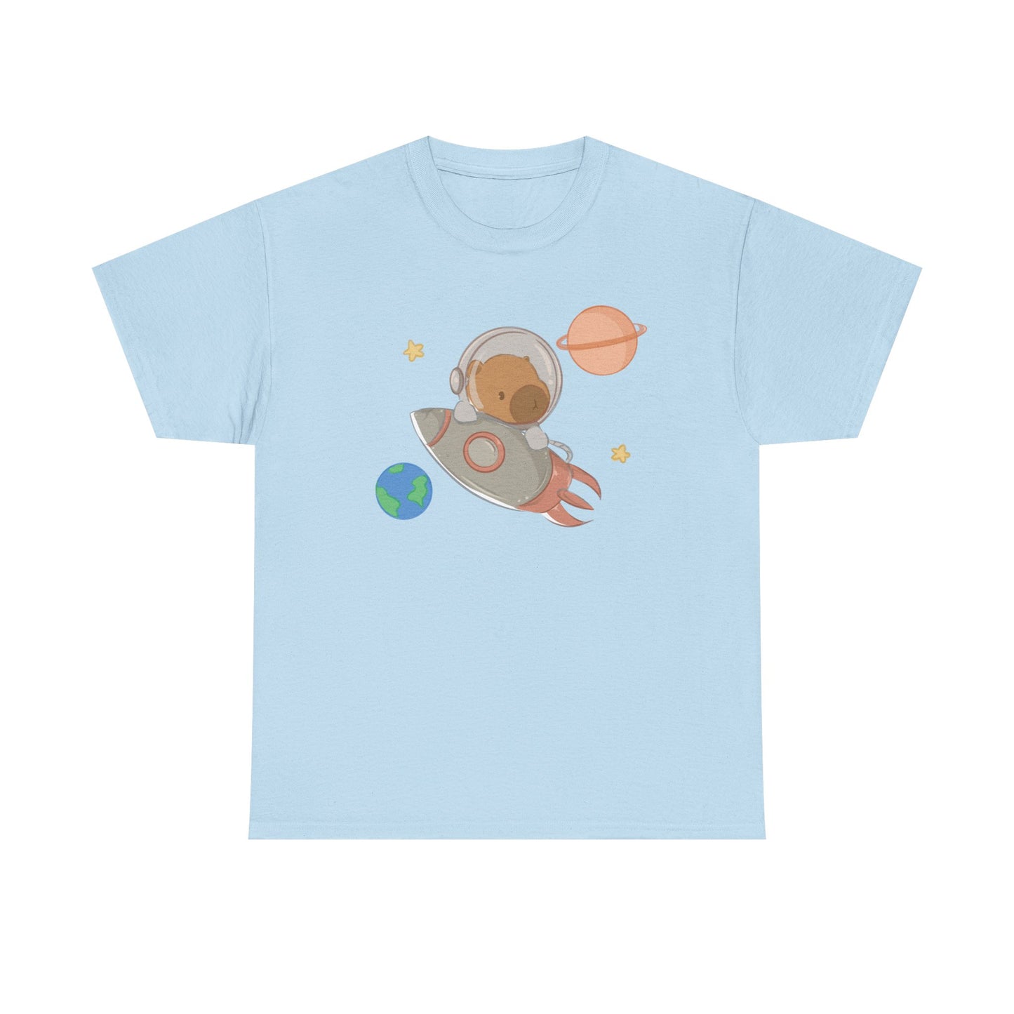 astronaut capy tshirt