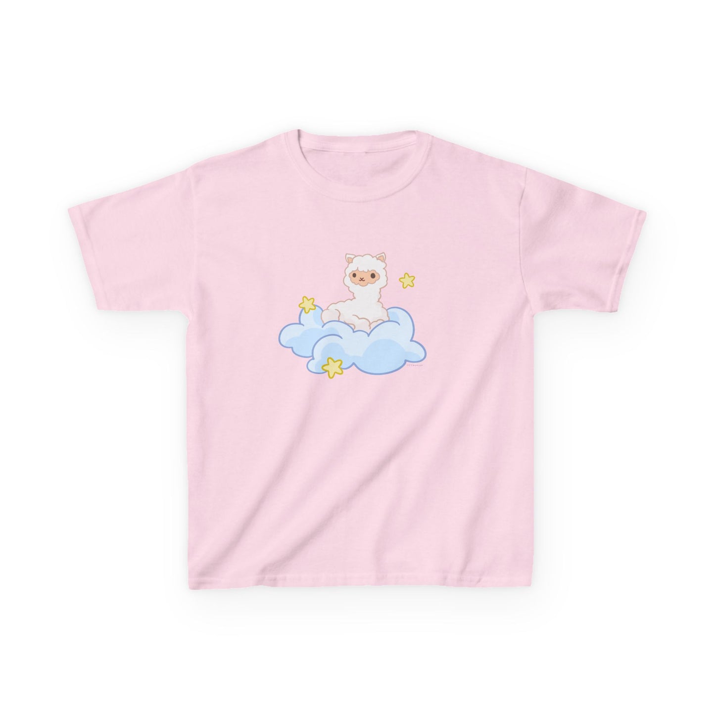 Fluffy Llama Fluffy Cloud Kids Heavy Cotton™ Tee