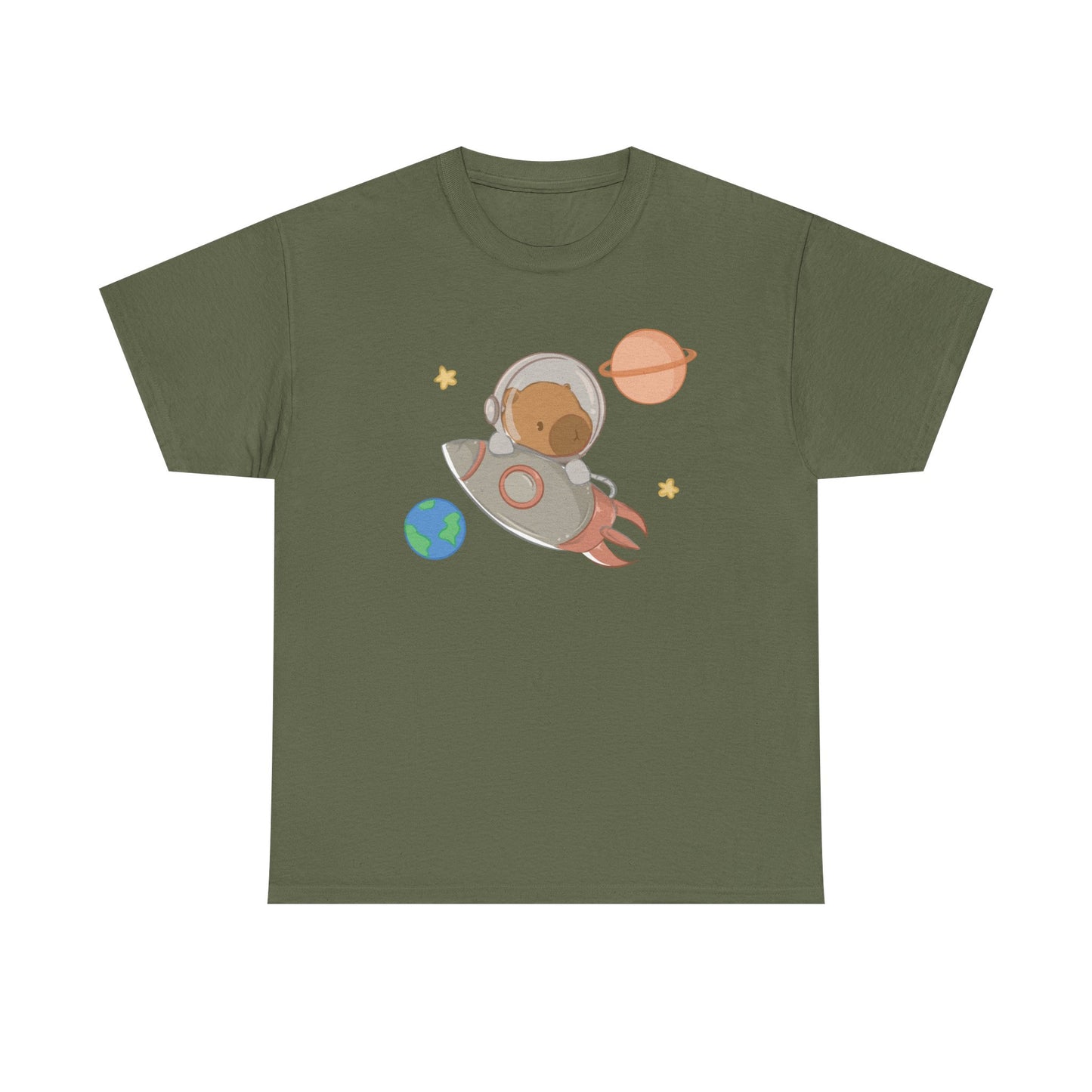 astronaut capy tshirt