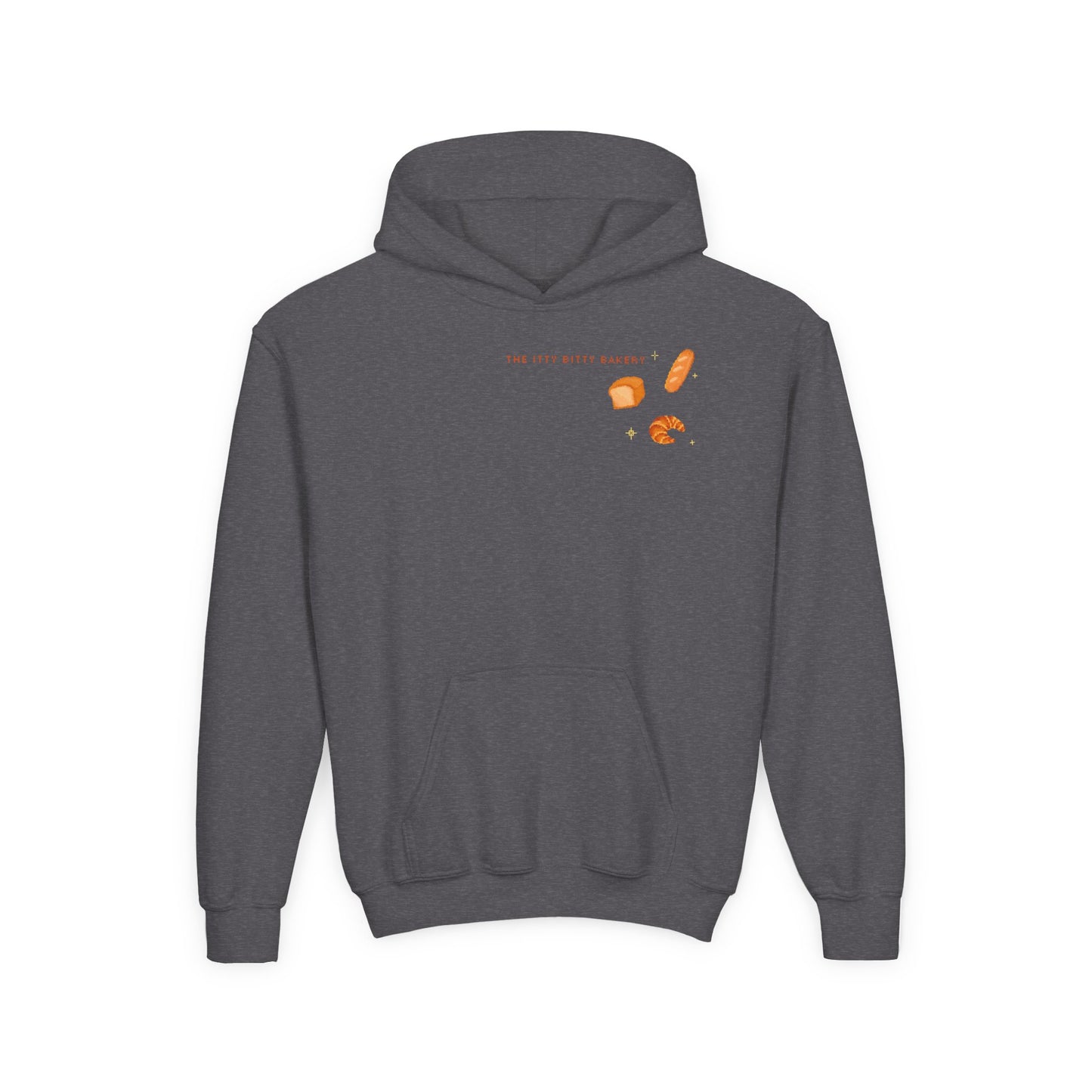 Itty Bitty Bakery: Youth Heavy Blend Hooded Sweatshirt