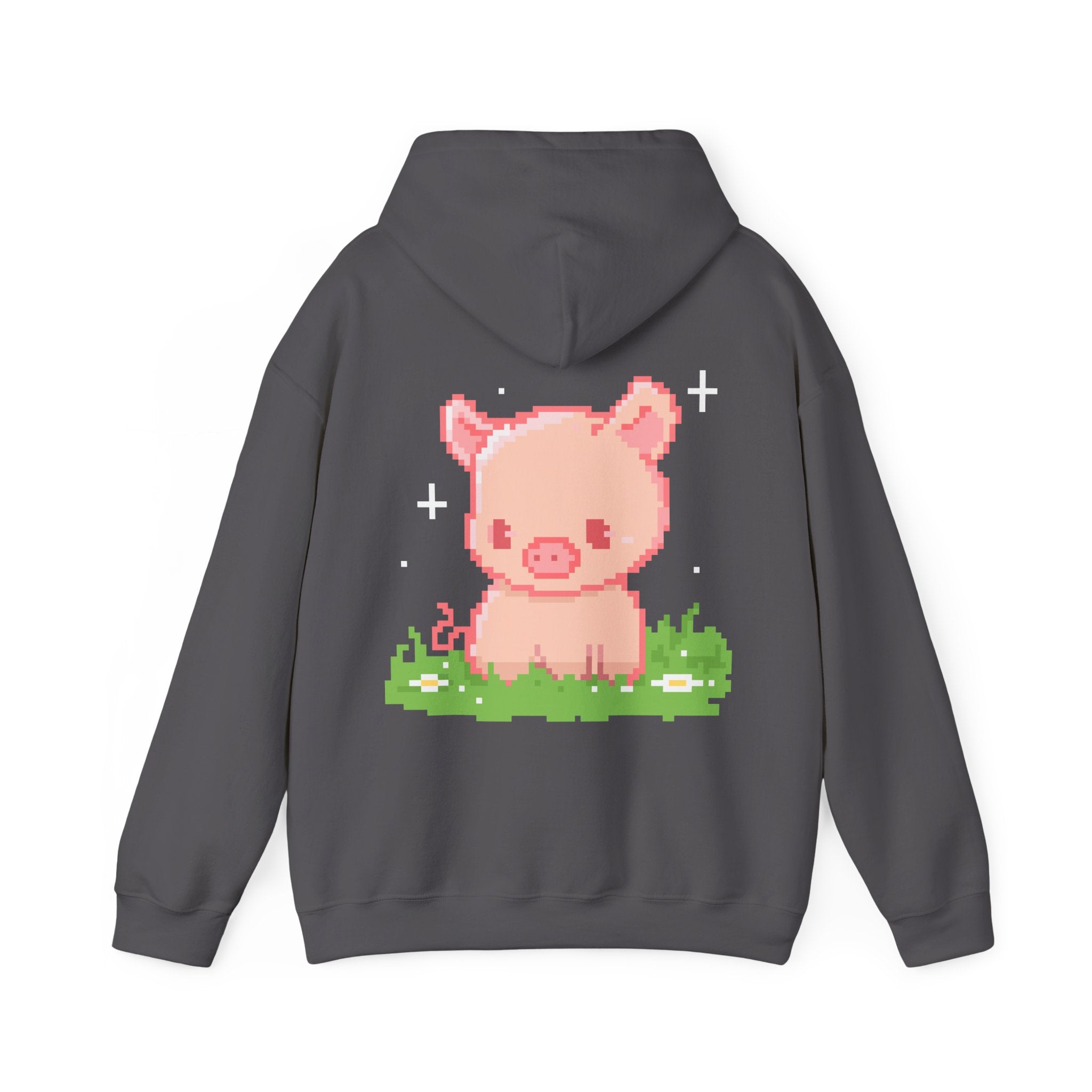 PIGGS WoP HOODIE XL PORK or WALK パーカー Pixel Piggy Hoodie – viyaura