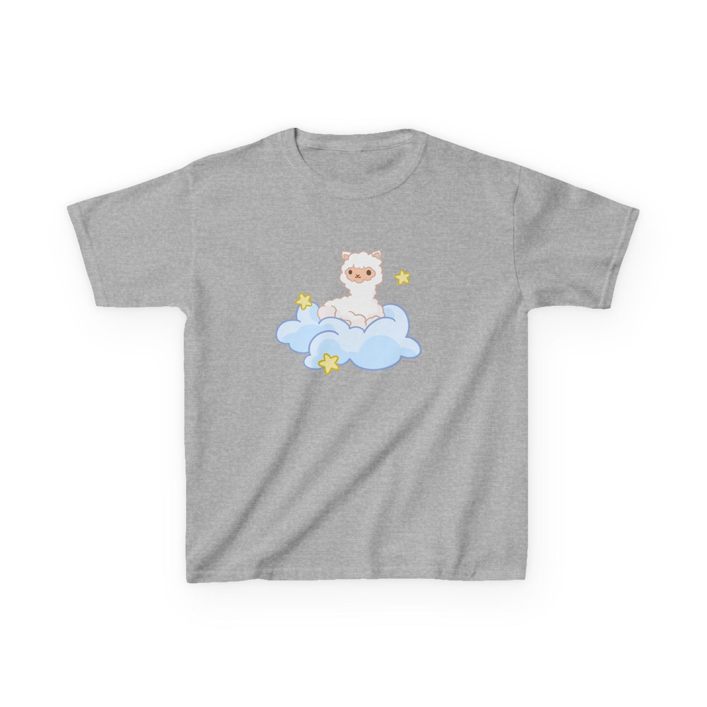 Fluffy Llama Fluffy Cloud Kids Heavy Cotton™ Tee