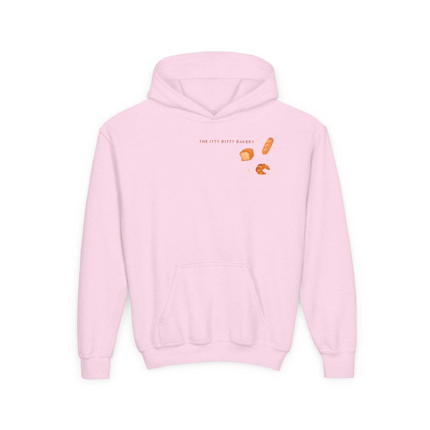 Itty Bitty Bakery: Youth Heavy Blend Hooded Sweatshirt