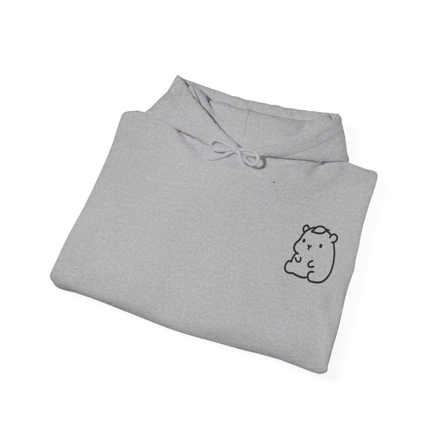 simple black capybara