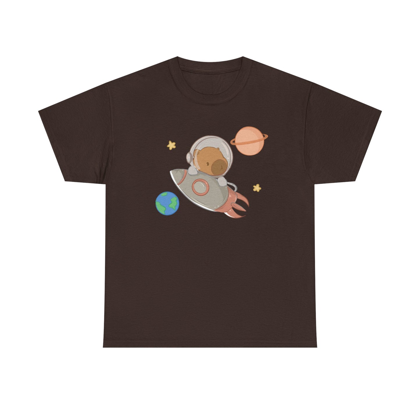 astronaut capy tshirt