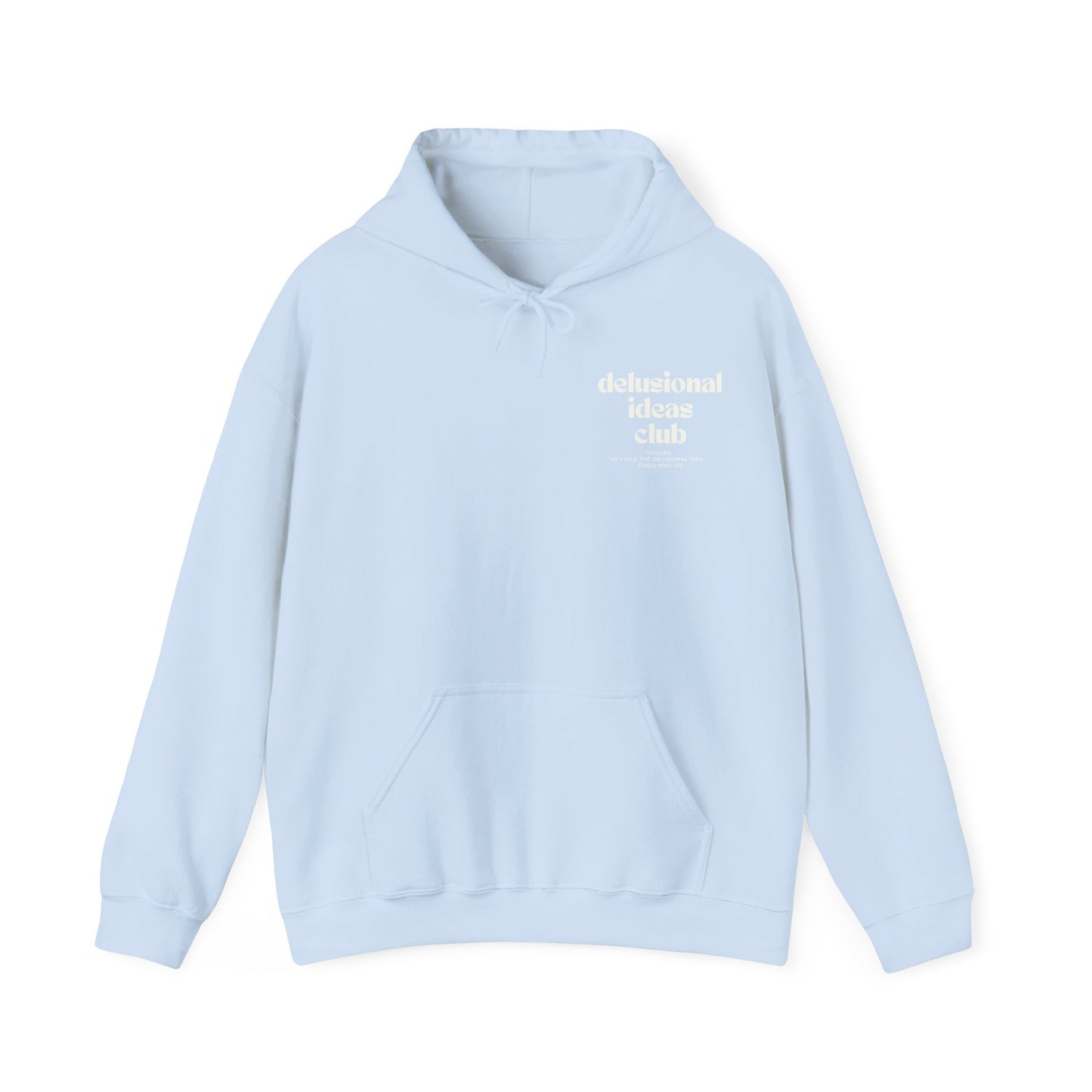 delusional ideas playlist hoodie