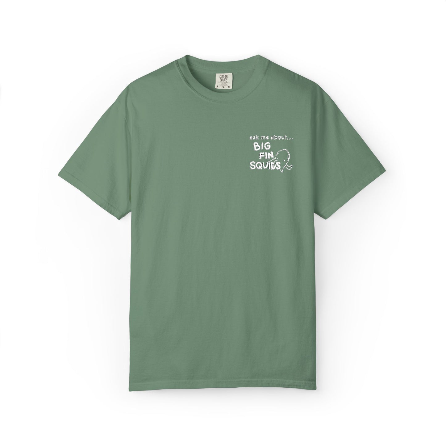 tell me about squids embroidery tshirt