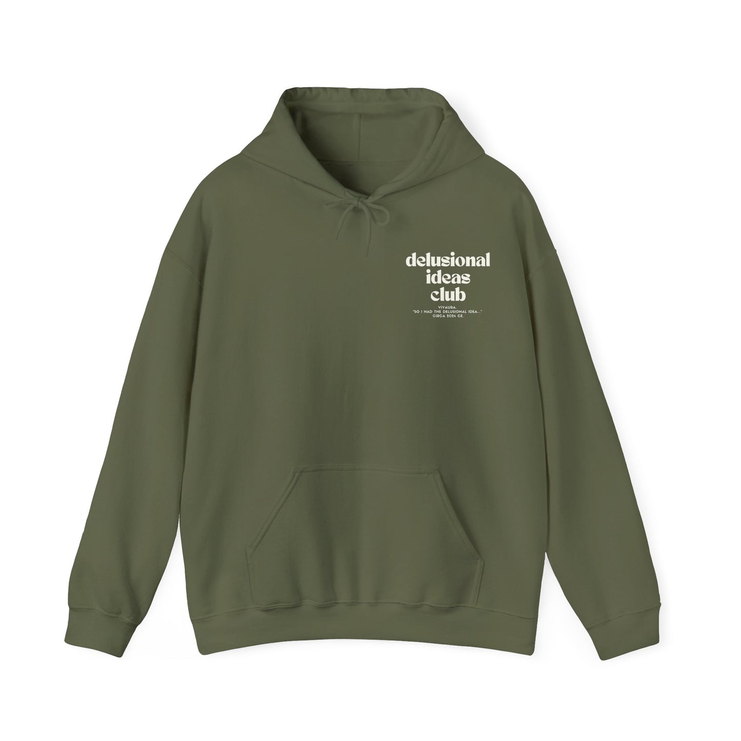 delusional ideas playlist hoodie