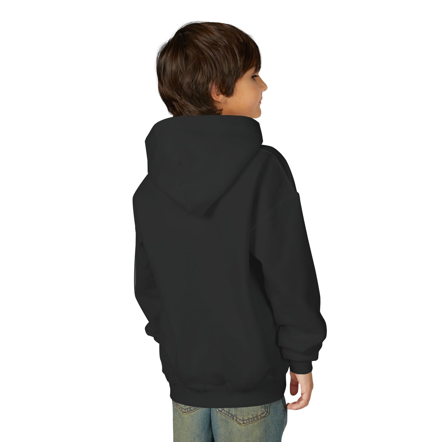 Cute Reaper: Youth Heavy Blend Hooded Sweatshirt