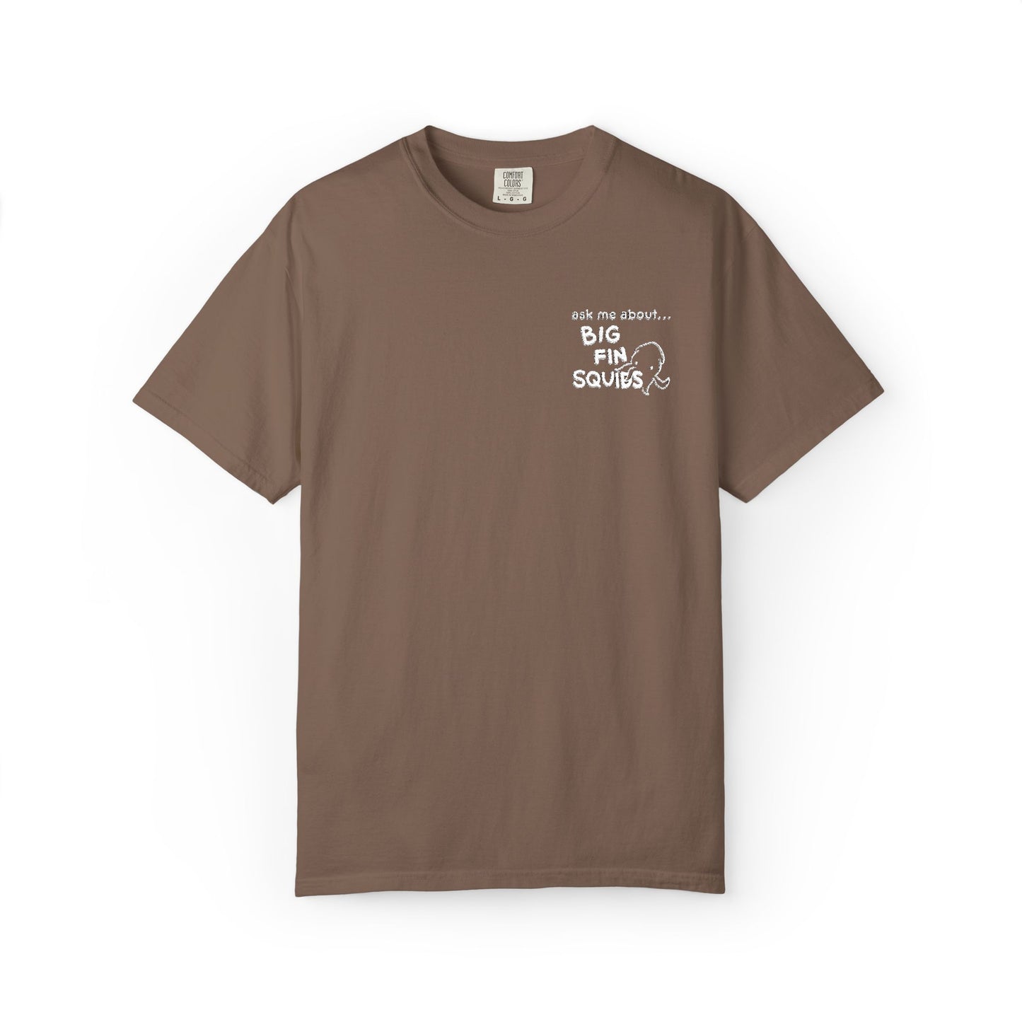 tell me about squids embroidery tshirt