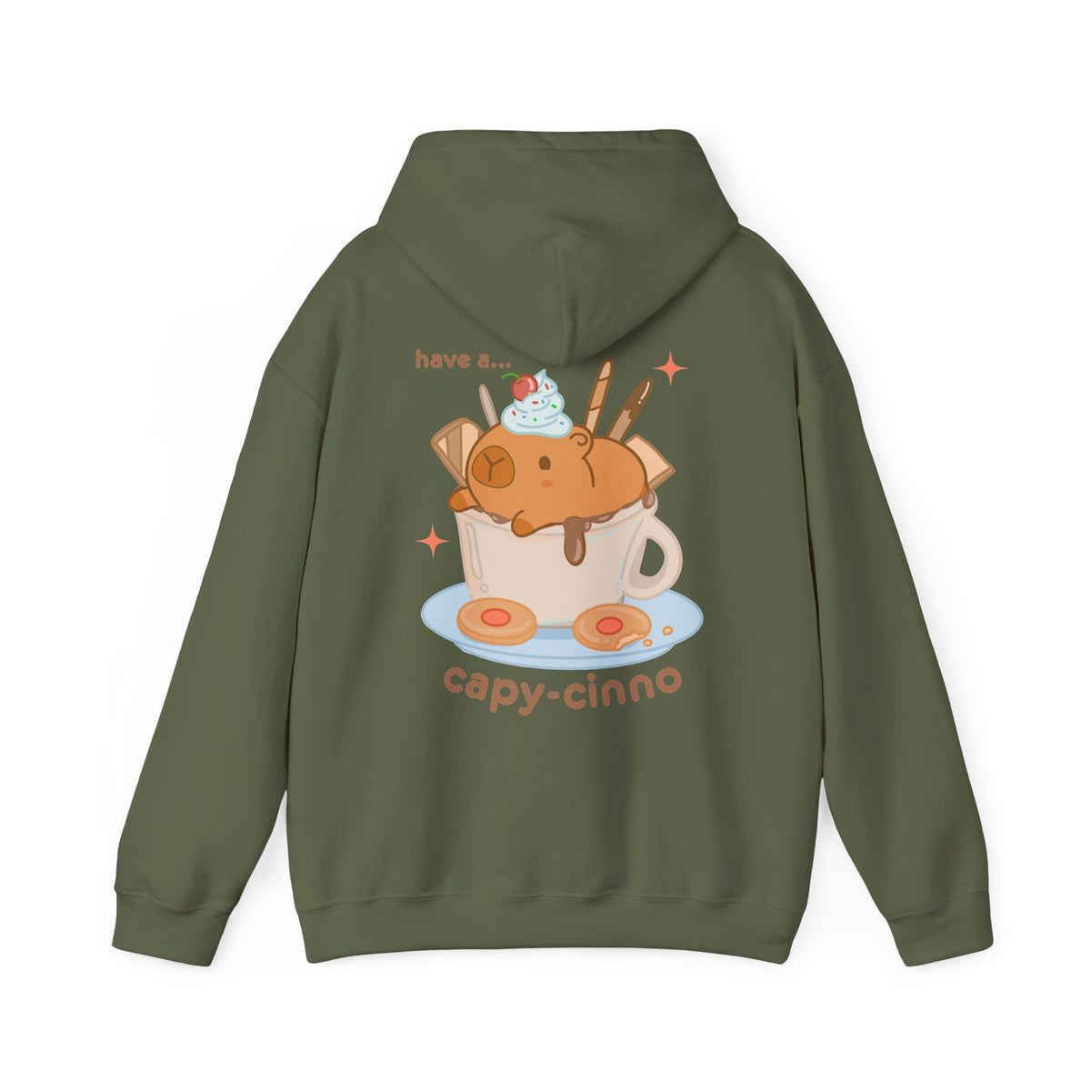 capybara capy-cinno hoodie