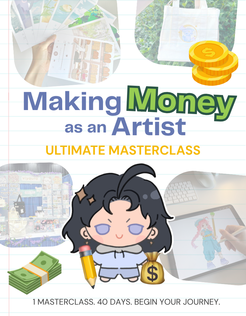 Making Money as an Artist: Ultimate Masterclass (40 Day Art Challenge)