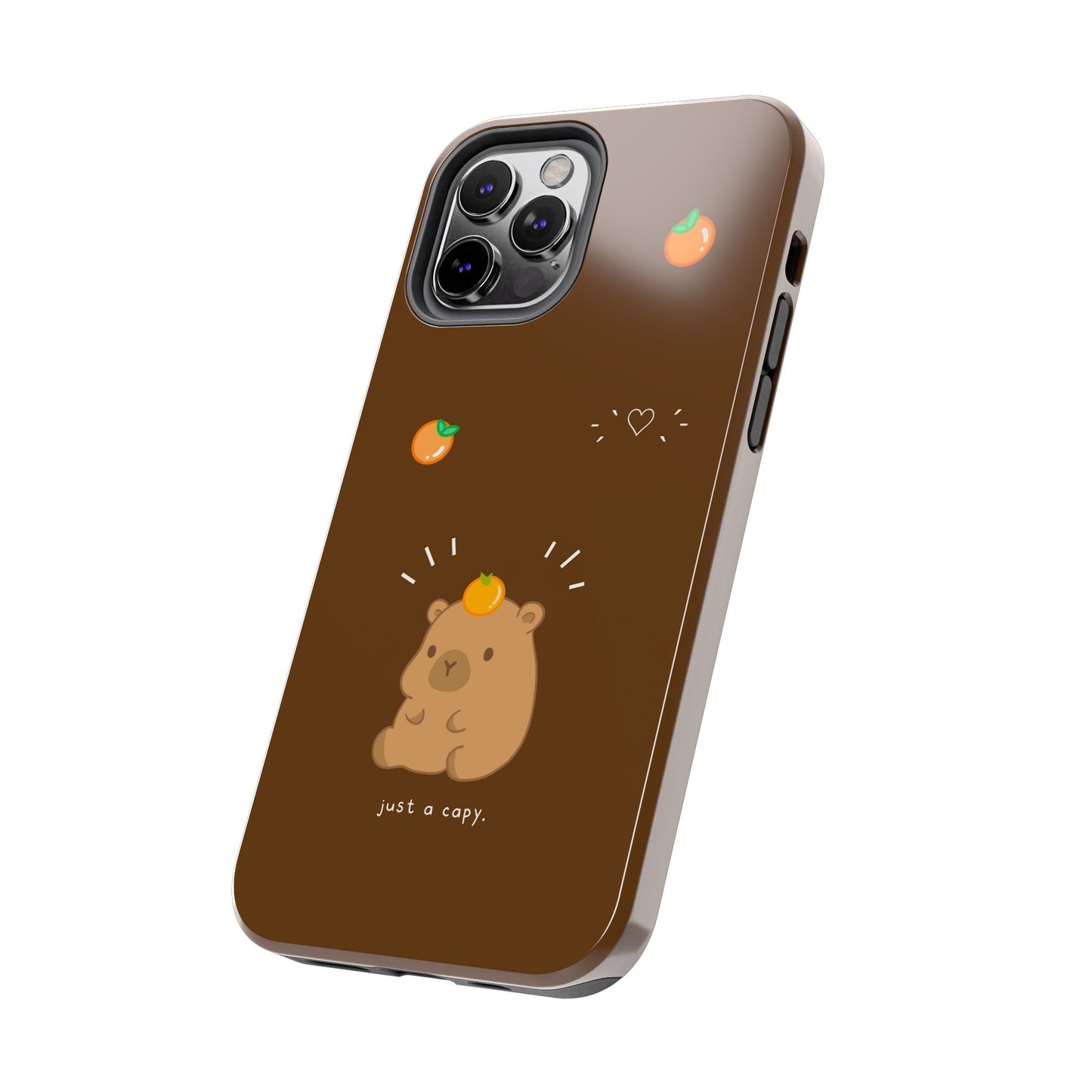 tangerine capy phone case
