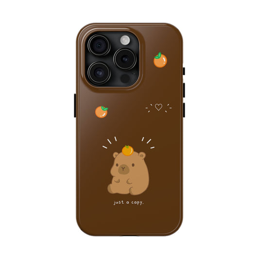 tangerine capy phone case