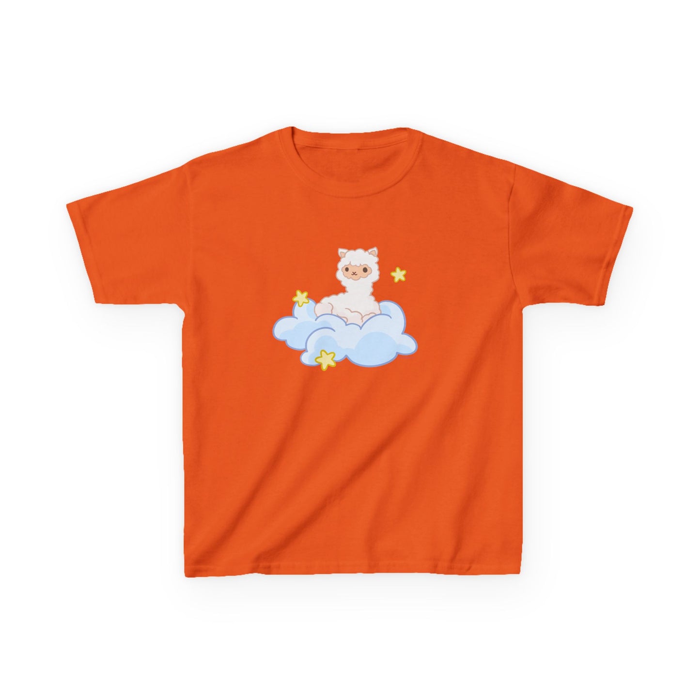 Fluffy Llama Fluffy Cloud Kids Heavy Cotton™ Tee