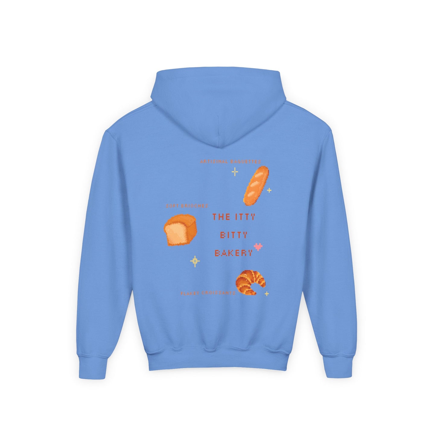 Itty Bitty Bakery: Youth Heavy Blend Hooded Sweatshirt