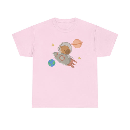 astronaut capy tshirt