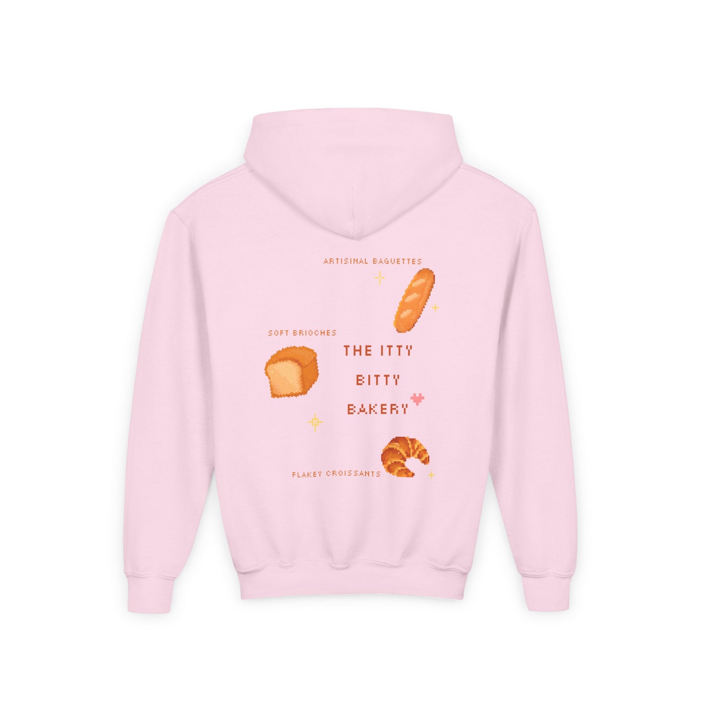 Itty Bitty Bakery: Youth Heavy Blend Hooded Sweatshirt