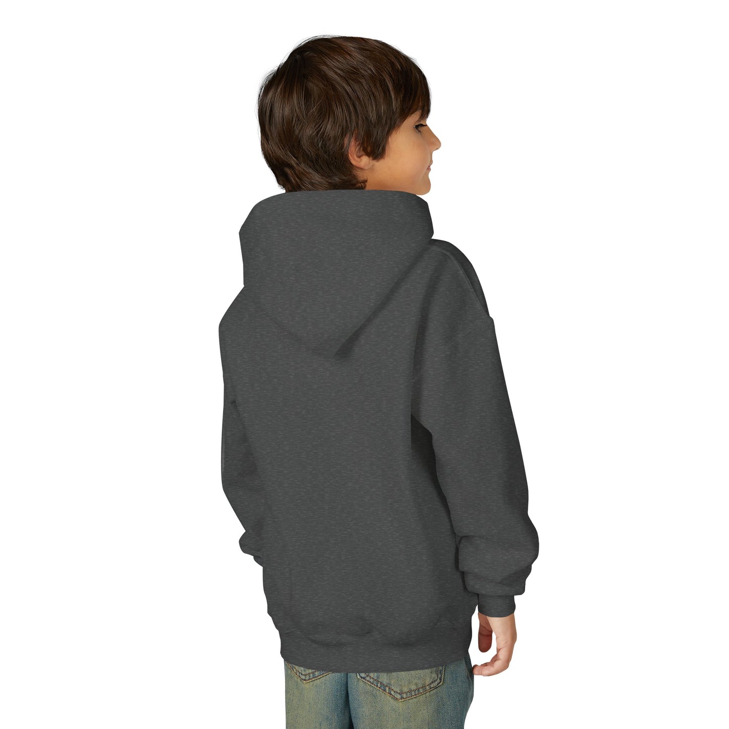 Cute Reaper: Youth Heavy Blend Hooded Sweatshirt