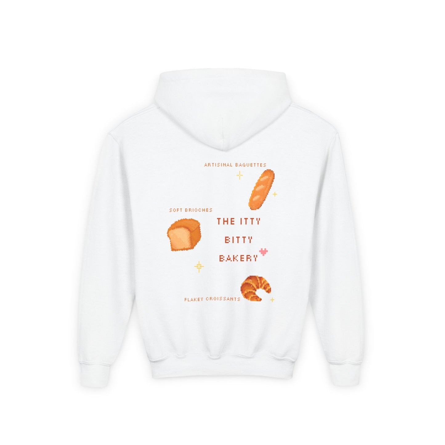 Itty Bitty Bakery: Youth Heavy Blend Hooded Sweatshirt