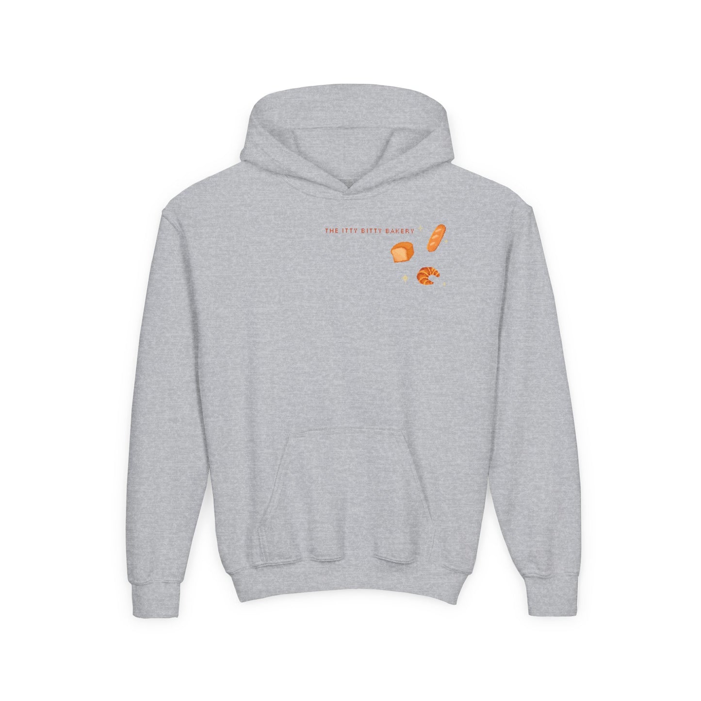 Itty Bitty Bakery: Youth Heavy Blend Hooded Sweatshirt