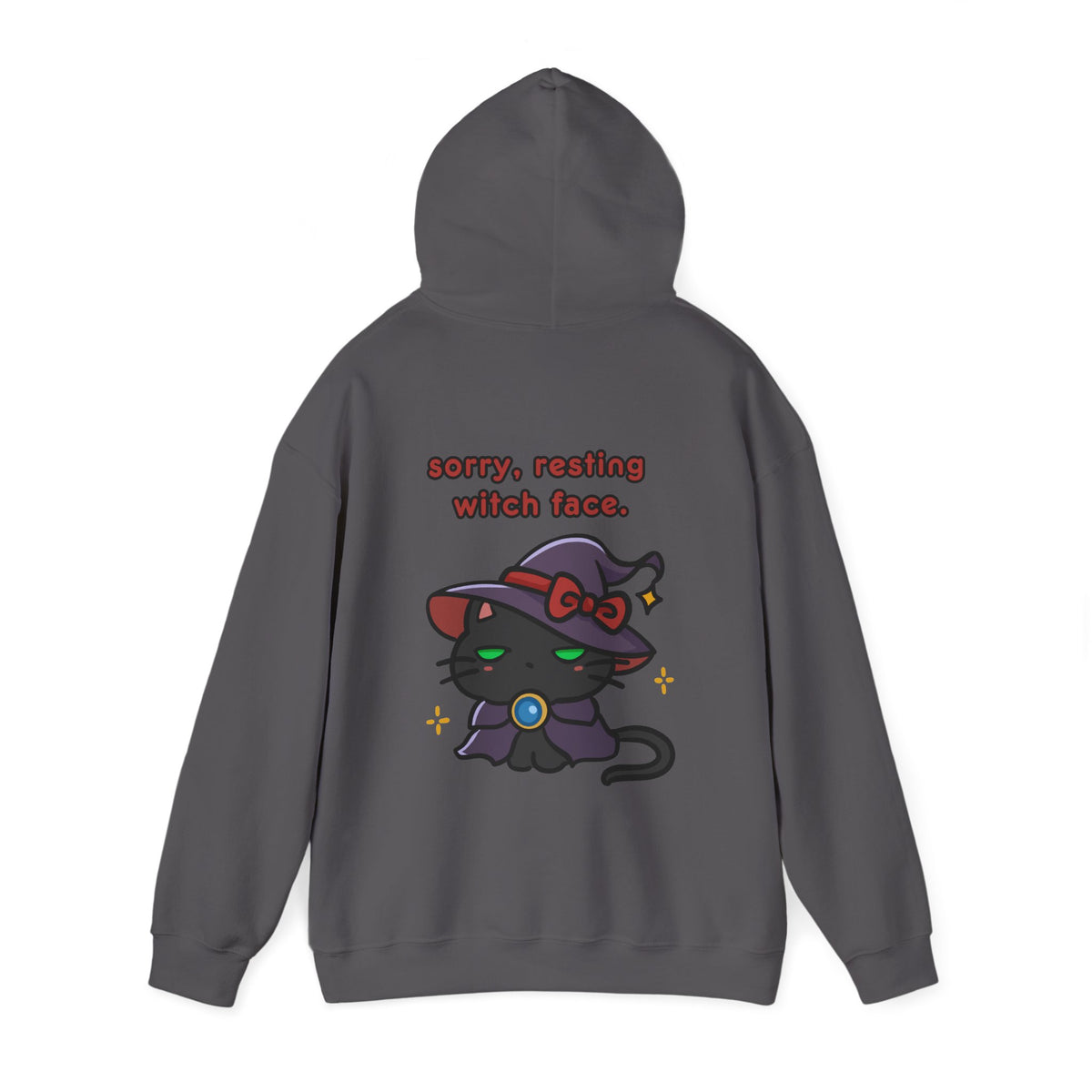 Resting Witch Face Halloween Hoodie