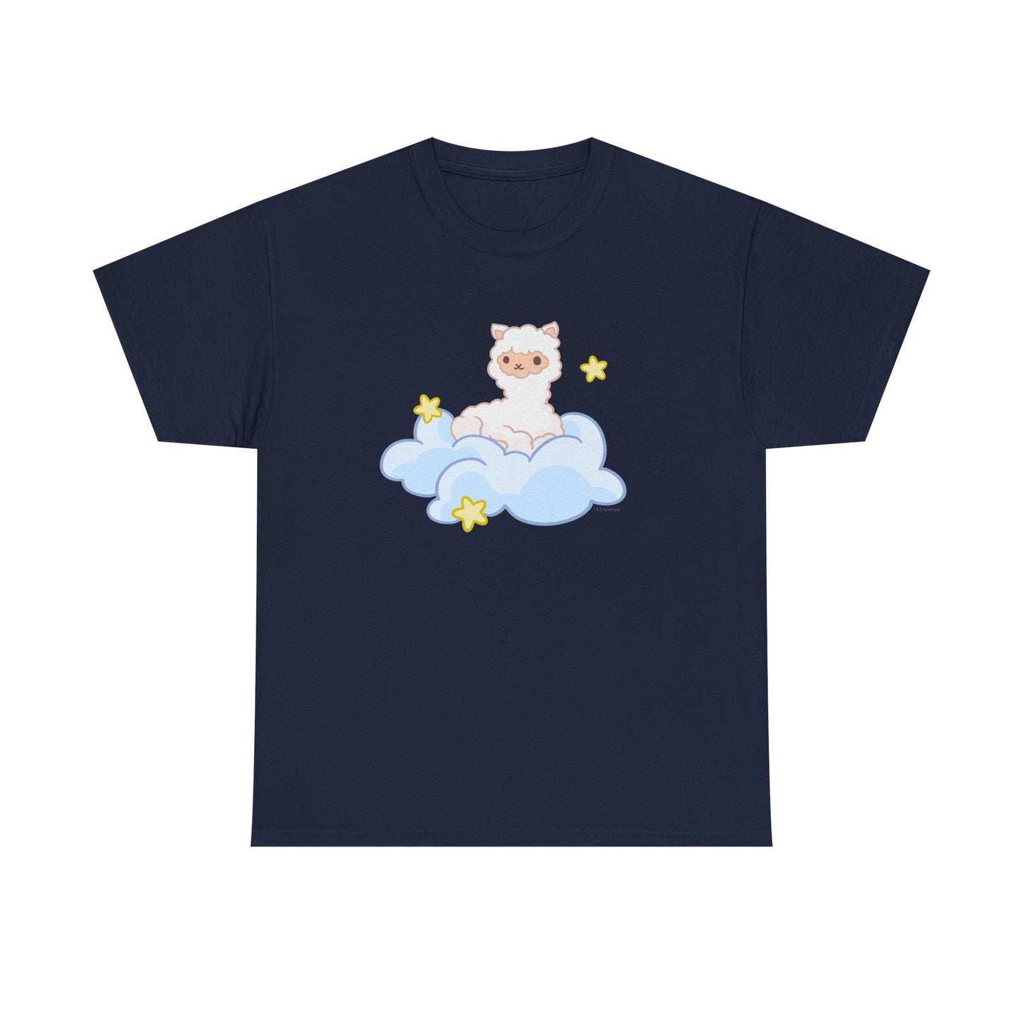 Fluffly Llama Fluffy Cloud Tshirt