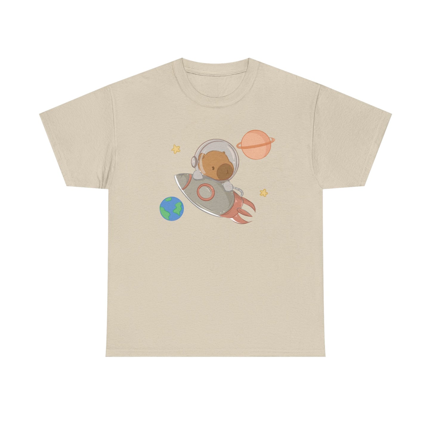 astronaut capy tshirt