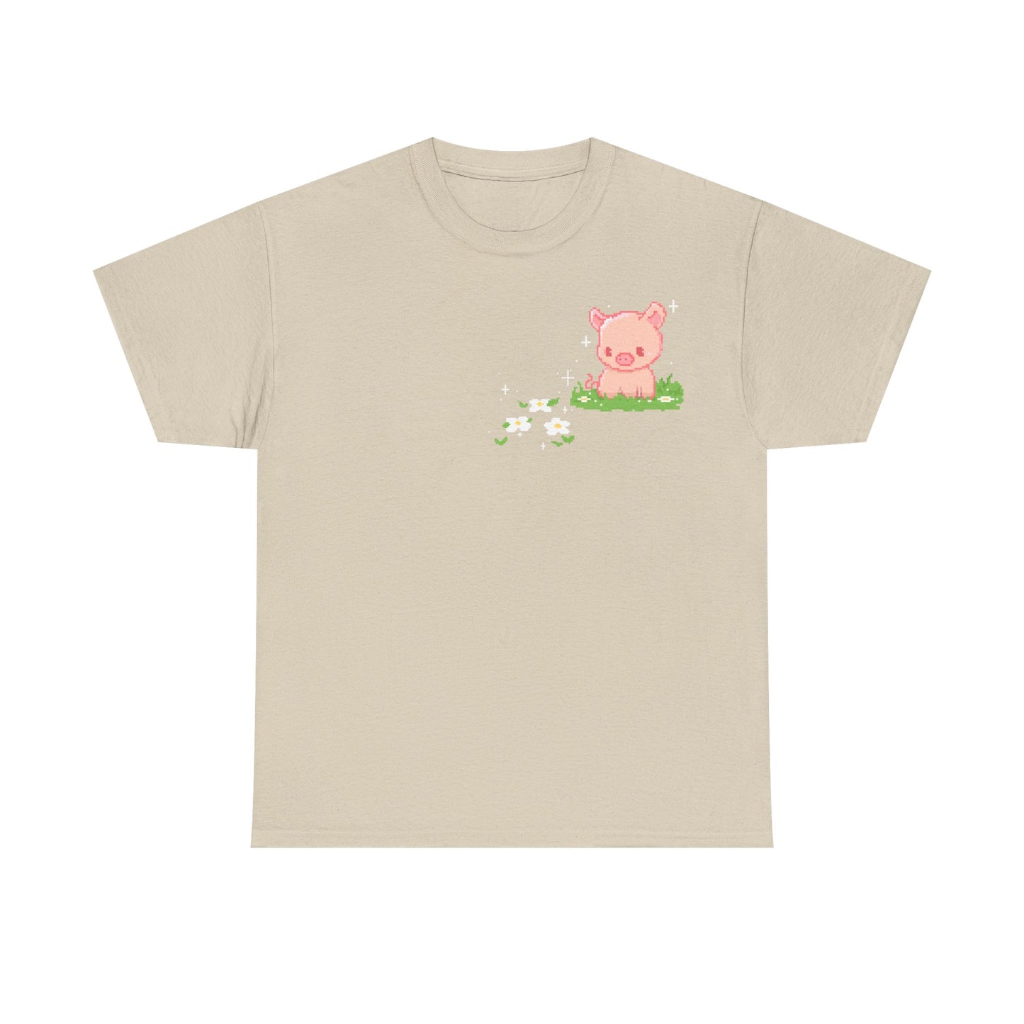 Pixel Piggy Tshirt (not double-sided)