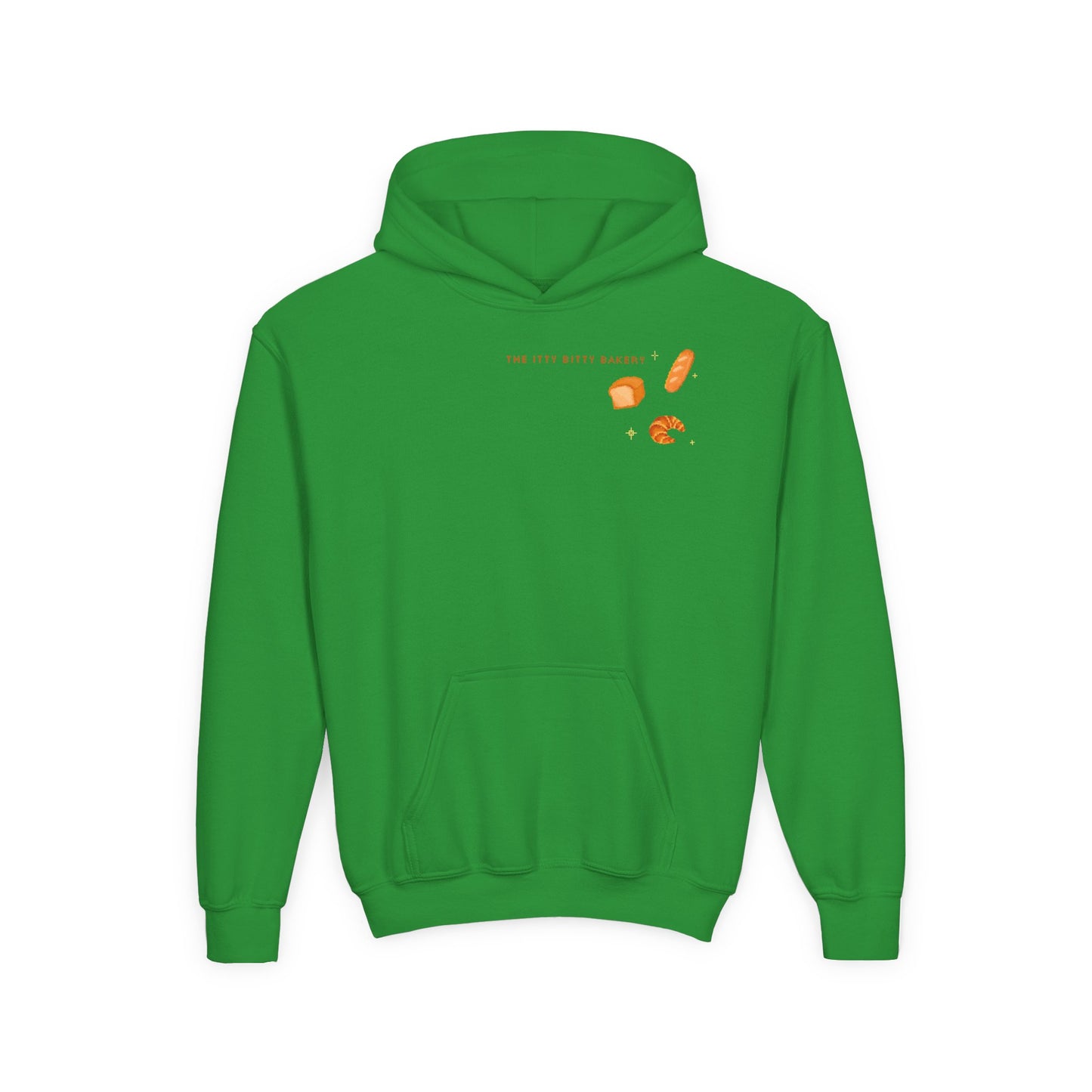 Itty Bitty Bakery: Youth Heavy Blend Hooded Sweatshirt