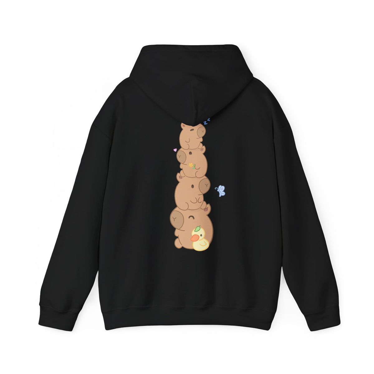 "Be Cappy" Capybaras Hoodie